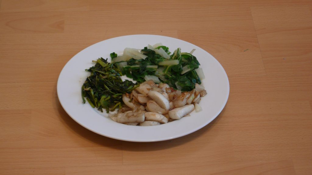 Mangold mit Mairübchen