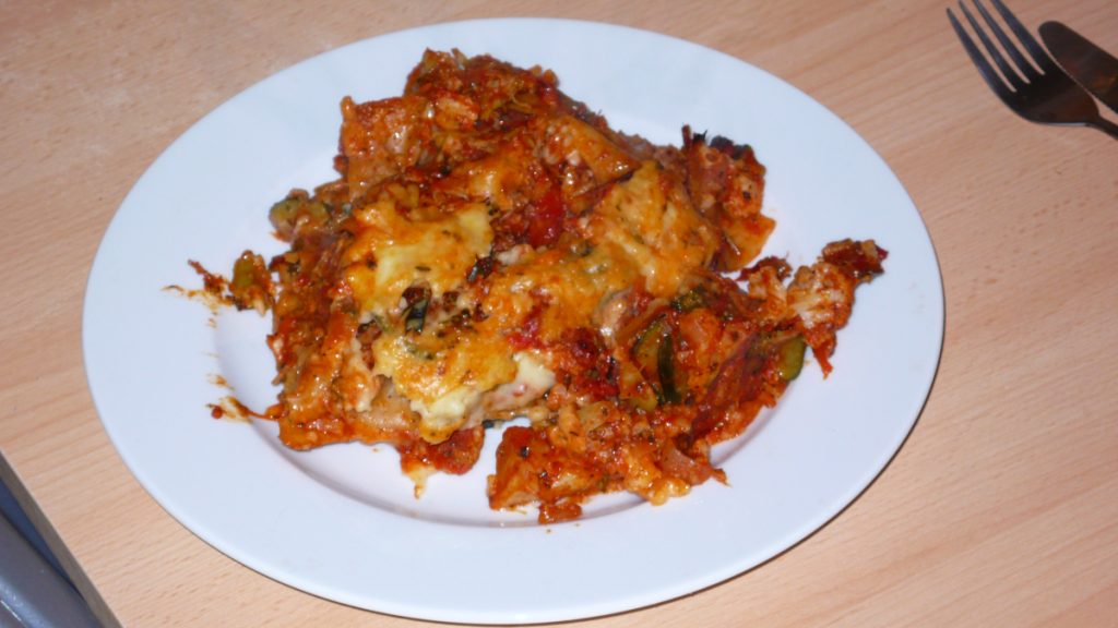 vegane Lasagne